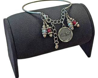 Trump Charm Adjustable Metal Bracelet