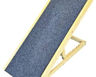 Wooden Adjustable AntiSlip Pet Ramp
