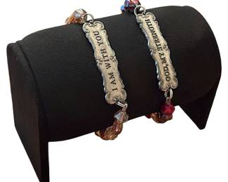 2 Jane Faith Quote Bracelets