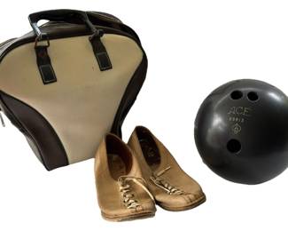 Bowling Ball, Shoes Bag