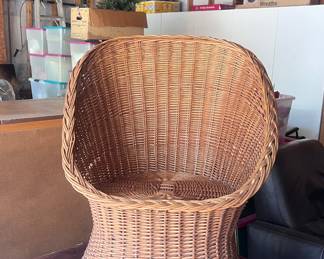 Retro Vintage Wicker Chair
