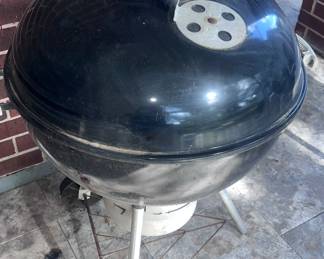 Weber charcoal grill.