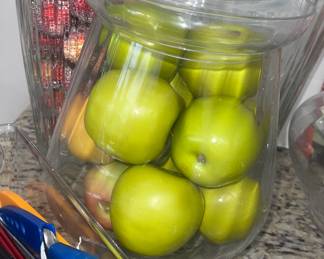 Faux Apple Jar