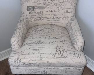 Antique Chair with casters