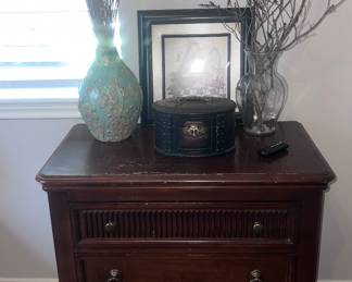 Tall side table