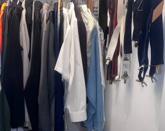 Men's clothes, shoes, coats and bags