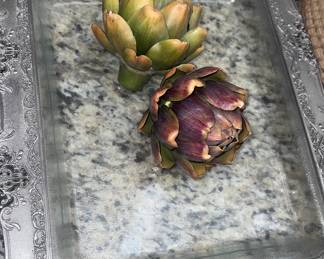 Glass tray