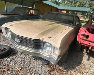 1972 CHEVROLET CHEVELLE SS