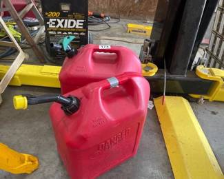 2 GAS CANS