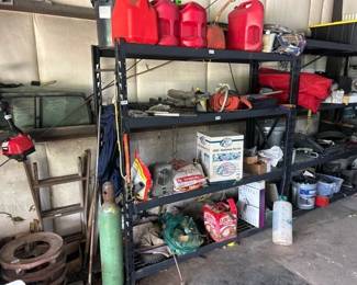 METAL STORAGE SHELF