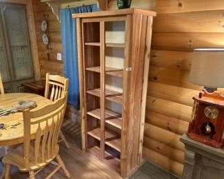 WOODEN CEDAR SHELF