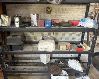 CONTENTS OF SHELF AND CORNER SHELF