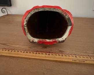F10 - $85. Antique/Vintage Cast Iron Door Stop. Measures 8.75" tall.