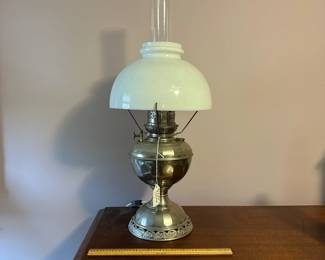A3 - $35. B&H #4 Radiant Lamp. Has been electrified. Measures 23" tall.