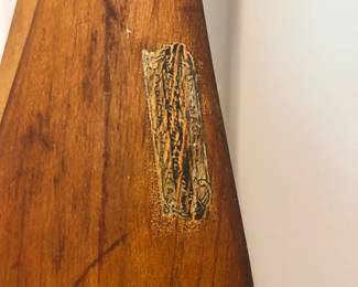 C24 - $125. PAIR of Canoe Paddles. One is marked "Old Town Canoe". Measures 71.5" tall.