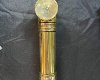S21 - $35. Antique Eveready Brass Flashlight, Boy Scout of America.