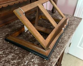A2 - $20 Adjustable Book Stand. Measures 15" wide x 10" deep x 7.25" tall