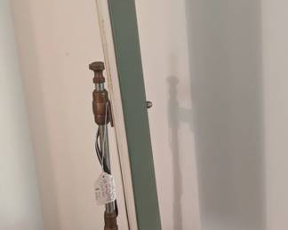 U60 - $200. Kennedy (JFK) Oval Office Desk Lamp. Measures 19" wide x 23.75" tall