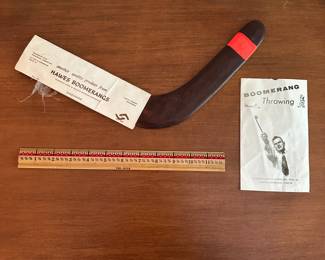 U43 - $10. Hawes Boomerang.
