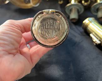 S21 - $35. Antique Eveready Brass Flashlight, Boy Scout of America.