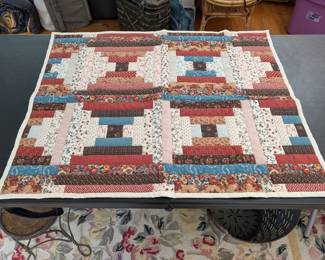S13 - $20. Hand-quilted panel measures 29" wide x 36.5" long.