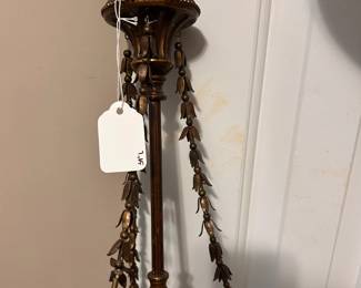 C21 - $50. Vintage Light Fixture. Hangs 34".