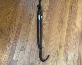 L44 - $50. Adjustable Fireplace Trammel. Measures 34" tall as is.