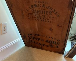 U51 - $475. F.X. Ganter Show Cases - Baltimore MD. Store Display with Curved Front Glass. Opens from the back. Measures 33" wide 24" deep x 12.75" tall. Excellent Condition!