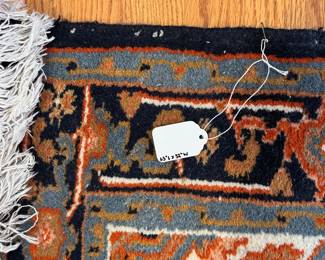 F42 - $125. 100% New Wool. Woven in India. Measures 63" long x 32" wide.