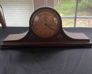 S34 - $25. Telechron Electrified Mantle Clock.