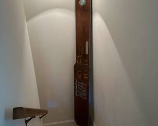U50 - $475. Authorized Dealer Wooden Sign. Measures 103.5" wide x 13.5" tall. Revel Craft. Revline. ***Note Measurements - you will need a truck to move!