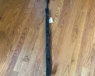 L44 - $50. Adjustable Fireplace Trammel. Measures 34" tall as is.