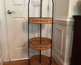 D48- $75 Napa Ridge Store Display. Measures 14" wide x 16" deep x 48" tall