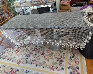 S16 - $100. Pair of handmade twin box canopies. Includes the paperwork from Rosemont. Marion, VA.
