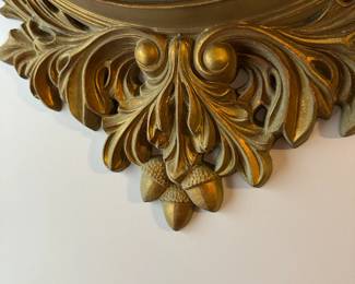 A16 - $175 Turner Bullseye Eagle Mirror. Measures 18.5" wide x 30.5" tall.