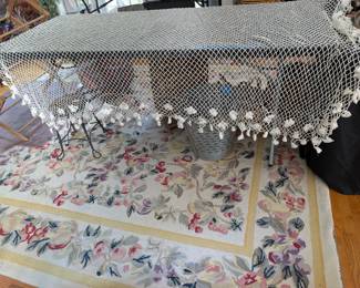 S16 - $100. Pair of handmade twin box canopies. Includes the paperwork from Rosemont. Marion, VA.