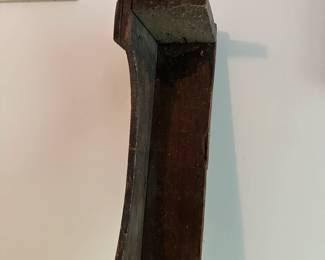 U49 - $60. Antique Wood Cornice. Measures 56" long x 4.5" tall x 7" top to bottom.