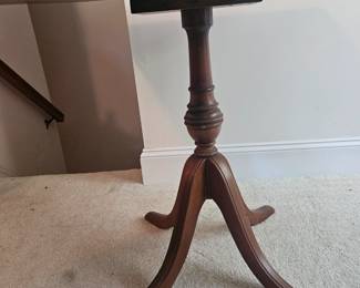 U20 - $95. Tilt Top Table. Measures 27" square x 27" tall. Sturdy and in very good condition!