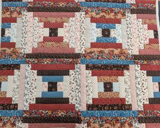 S13 - $20. Hand-quilted panel measures 29" wide x 36.5" long.