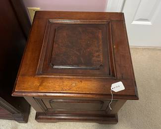 A5 - $50. Antique Victorian Box Commode. Measures 18" square x 18"tall. Excellent Condition!