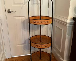 D48- $75 Napa Ridge Store Display. Measures 14" wide x 16" deep x 48" tall