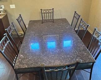 Granite table top