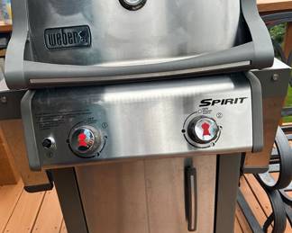 Weber 2 burner grill -spirit