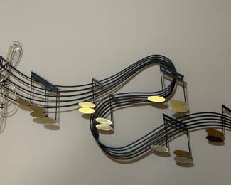MCM wall music art C Jere’ 1989 signed