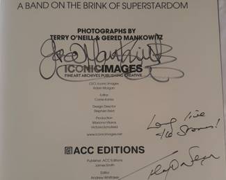 "Breaking Stones" Autographed by Terry O'Neill & Gered Mankowitz (5 Available)