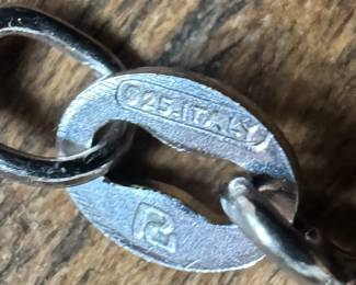 Sterling Silver with Cushion Cut Topaz Sterling Silver Pendant