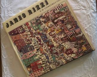 "3-D Constructions" Autographed by James Rizzi
