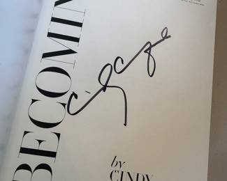 "Becoming" Autographed by Cindy Crawford