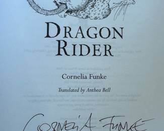 "Dragon Rider" Autographed by Cornelia Funke