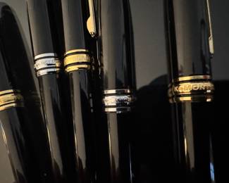 Collection of Monte Blanc Pens